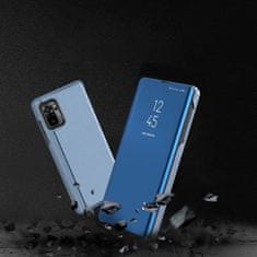 MG Clear View preklopna maska za Xiaomi Redmi Note 11 Pro, ružičasta