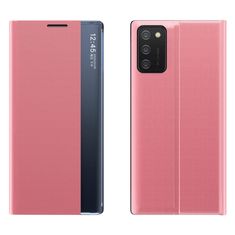 MG Sleep Case preklopna maska za Samsung Galaxy A03s, ružičasta