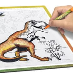 svjetleća LED podloga za crtanje, dinosauri