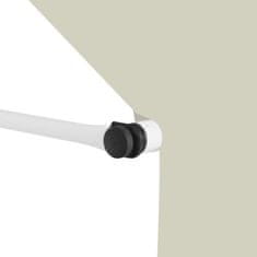 Vidaxl Tenda na ručno uvlačenje 100 cm krem