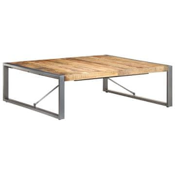 Vidaxl Stolić za kavu 120 x 120 x 40 cm od grubog drva manga