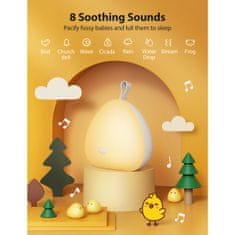 VAVA Little Chick noćna svjetiljka za djecu, žuta