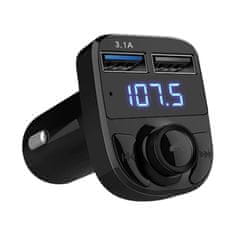 Verkgroup Auto FM odašiljač SD i bluetooth punjač 2x USB 3.1A