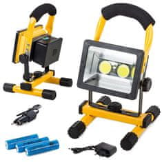 Verkgroup Prijenosna baterija za izgradnju baterija LED COB 30W reflektor