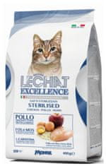 LECHAT EXCELLENCE Sterilised briketi za sterilizirane odrasle mačke, s piletinom, 1,5 kg