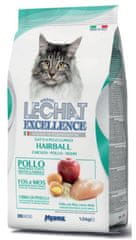 LECHAT EXCELLENCE Hairball briketi za mačke protiv kuglica dlake, s piletinom, 1,5 kg