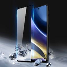 Dux Ducis All Glass Full Screen zaštitno staklo za Motorola Moto G51 5G, crno