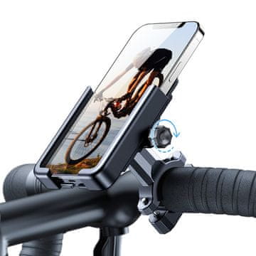 MG Metal Bracket držač mobitela za bicikl, crno