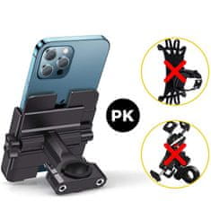 MG Metal Bracket držač mobitela za bicikl, crno