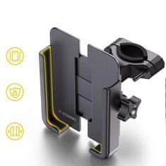 MG Metal Bracket držač mobitela za bicikl, crno