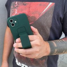 MG Kickomtand silikonska maska za iPhone 13, plava