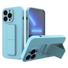 MG Kickomtand silikonska maska za iPhone 13, plava