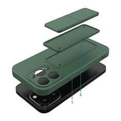 MG Kickomtand silikonska maska za iPhone 13, plava