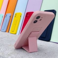 MG Kickomtand silikonska maska za iPhone 13, plava