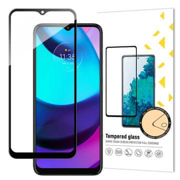 MG Full Glue Durable zaštitno staklo za Motorola Moto E20, crno