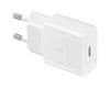 Samsung EP-T1510NWEGEU punjač s podrškom za brzo punjenje USB-C, 15 W, bijeli