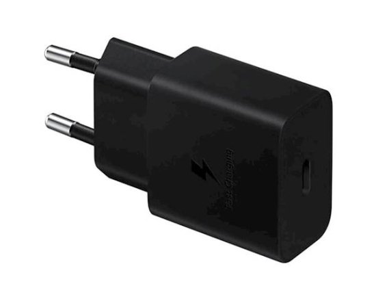 Samsung EP-T1510NBEGEU punjač s podrškom za brzo punjenje USB-C, 15 W, crni