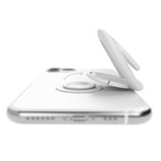 Vonmählen Backflip Signature univerzalni magnetni držač / stalak za telefon, silikon + aluminij, srebrni