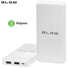 Blow PB20C powerbank, 20.000 mAh, Polymer baterija, indikator napunjenosti, bijeli