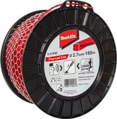 Makita E-01840 najlonska nit, djetelina, crvena, 2,7 mm / 180 m