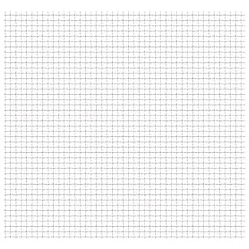 Vidaxl Vrtna mrežasta ograda od nehrđajućeg čelika 100x85 cm 21x21x2,5 mm