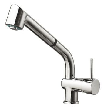 SAPHO RHAPSODY miješalica za sudoper sa izvlačivim tušem, kromirana