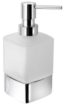 SAPHO LOUNGE dozator sapuna slobodnostojeći, 280 ml, matirano staklo, krom