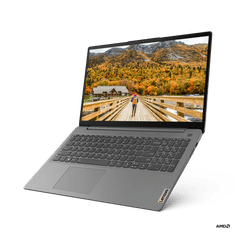 Lenovo IdeaPad 3 prijenosno računalo, AMD Ryzen 3 5300U, 15.6, FHD, 8GB, 256GB, UMA, Free-DOS, sivo (82KU00RQSC)