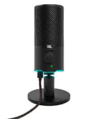 JBL Quantum Stream mikrofon, USB, crni