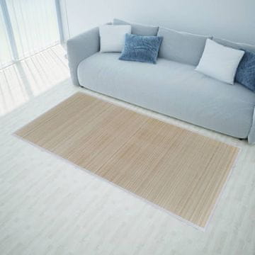 Vidaxl Pravokutne prostirke od prirodnog bambusa, 4 kom, 120 x 180 cm