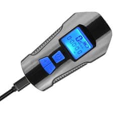 Verkgroup Set svjetiljki za bicikl na baterije sa brzinomjerom 4 u 1