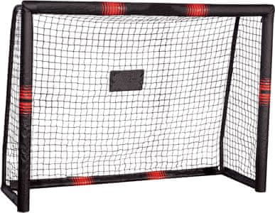 Soccer nogometni gol, 300 cm, crno-crveni  