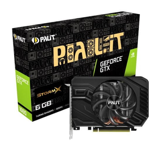 PALiT GeForce GTX 1660 StormX grafička kartica, 6 GB GDDR5 (NE51660018J9-165F)