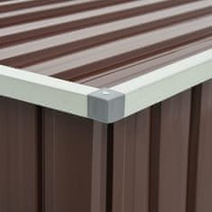 Vidaxl Vrtna kutija za pohranu smeđa 171 x 99 x 93 cm