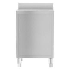 Vidaxl Komercijalni kuhinjski ormarići 3 kom. od nehrđajućeg čelika