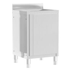 Vidaxl Komercijalni kuhinjski ormarići 2 kom. od nehrđajućeg čelika