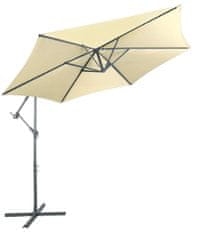 Linder Exclusiv Viseći vrtni suncobran 300 cm Bež