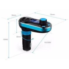 Verkgroup Car FM odašiljač SD Bluetooth 2x USB punjač
