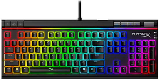 HyperX HP Alloy Elite 2 tipkovnica, RGB, mehanička, HR (4P5N3AA#ABA)