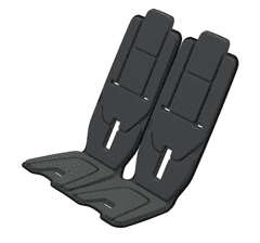 Thule Chariot Padding 2 obloga za kolica, crna