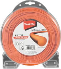 Makita E-02761 najlonska nit okrugla narančasta 2,4 mm/87 m