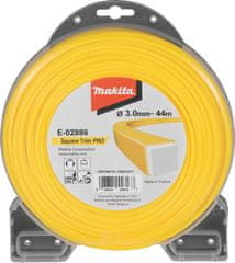 Makita E-02886 najlonska nit kvadratna žuta dvostruka 3,0 mm/44 m