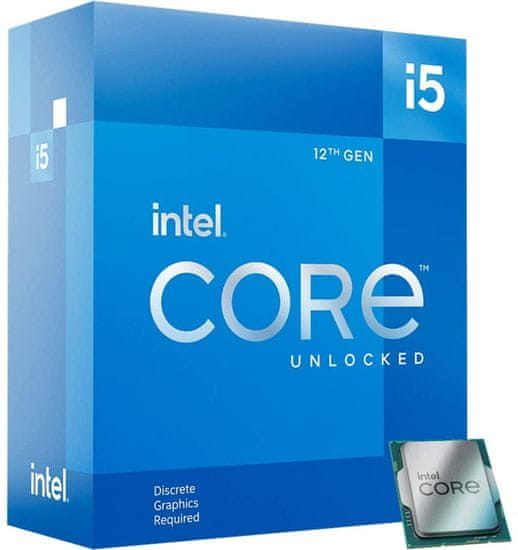 Intel Core i5-12600KF procesor, 3,6GHz LGA1700 Box (BX8071512600KF)