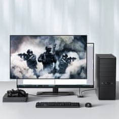 BASEUS CAHUB-BC0G Matrix HDMI razdjelnik 2u1 / 1v2, sivi
