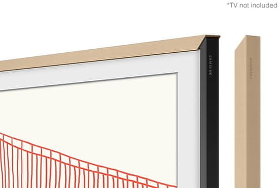 Samsung okvir za Frame TV 65 2023, 2022, zamjenjiv, bež