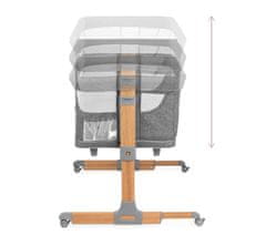 MoMi Krevetić SMART BED 4u1, sivi