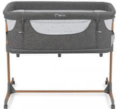 MoMi Krevetić SMART BED 4u1, sivi