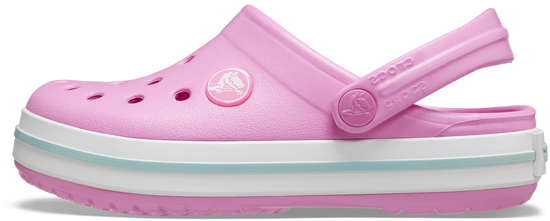 Crocs natikače za djevojčice Crocband Clog, Taffy Pink (207005-6SW / 207006-6SW)