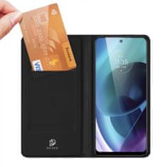 Dux Ducis Skin Pro preklopna maska za Motorola Moto G71 5G, crno