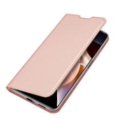 Dux Ducis Skin Pro preklopna maska za Poco M4 Pro 5G, ružičasta